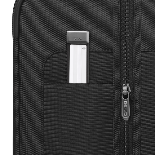 2 Wheel Frequent Flyer Carry On - Werks Traveler 7.0  (Black)