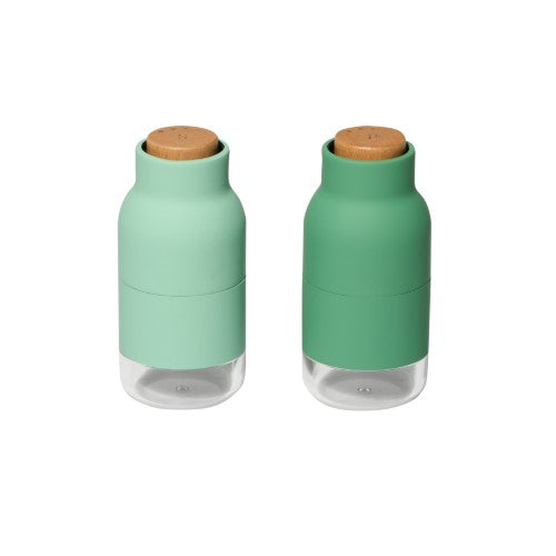 Salt and Pepper Mill Set - Wilkie Brothers 12cm (Eucalyptus Green)