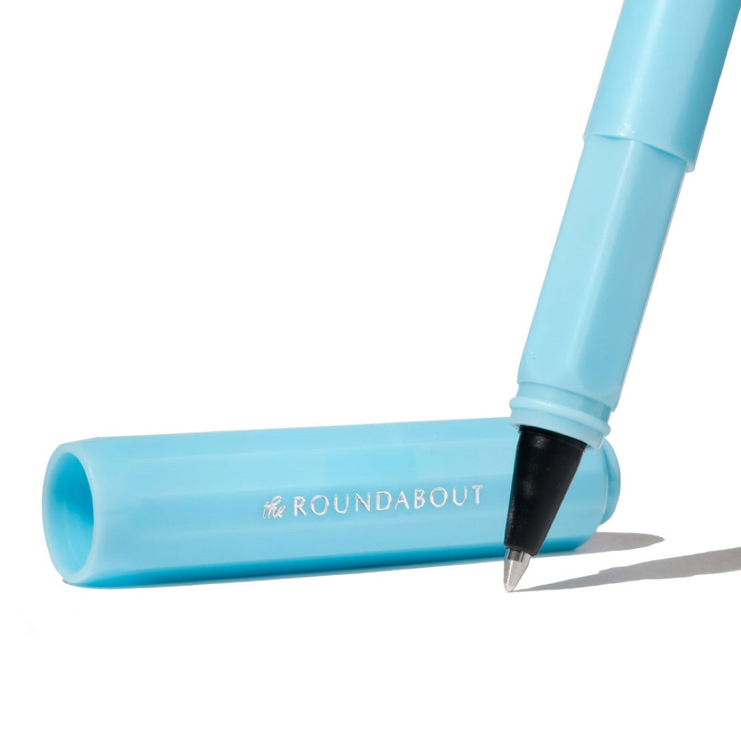 Ferris Wheel Press Rollerball Pen features a whimsical Feathered Flight design and a smooth rollerball tip for effortless writing.