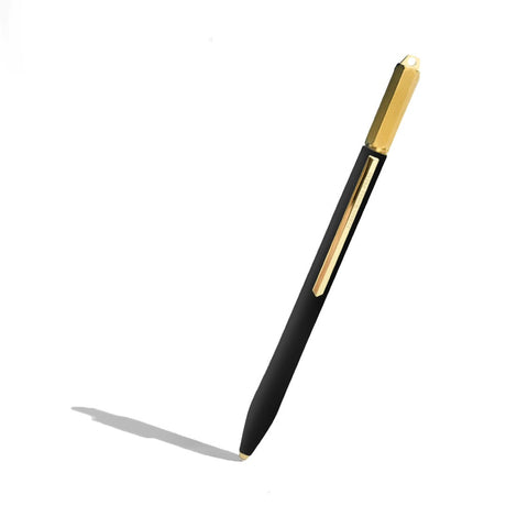 Elegant ballpoint pen with a forged ferrous design, offering comfort, precision, and a sophisticated writing experience.