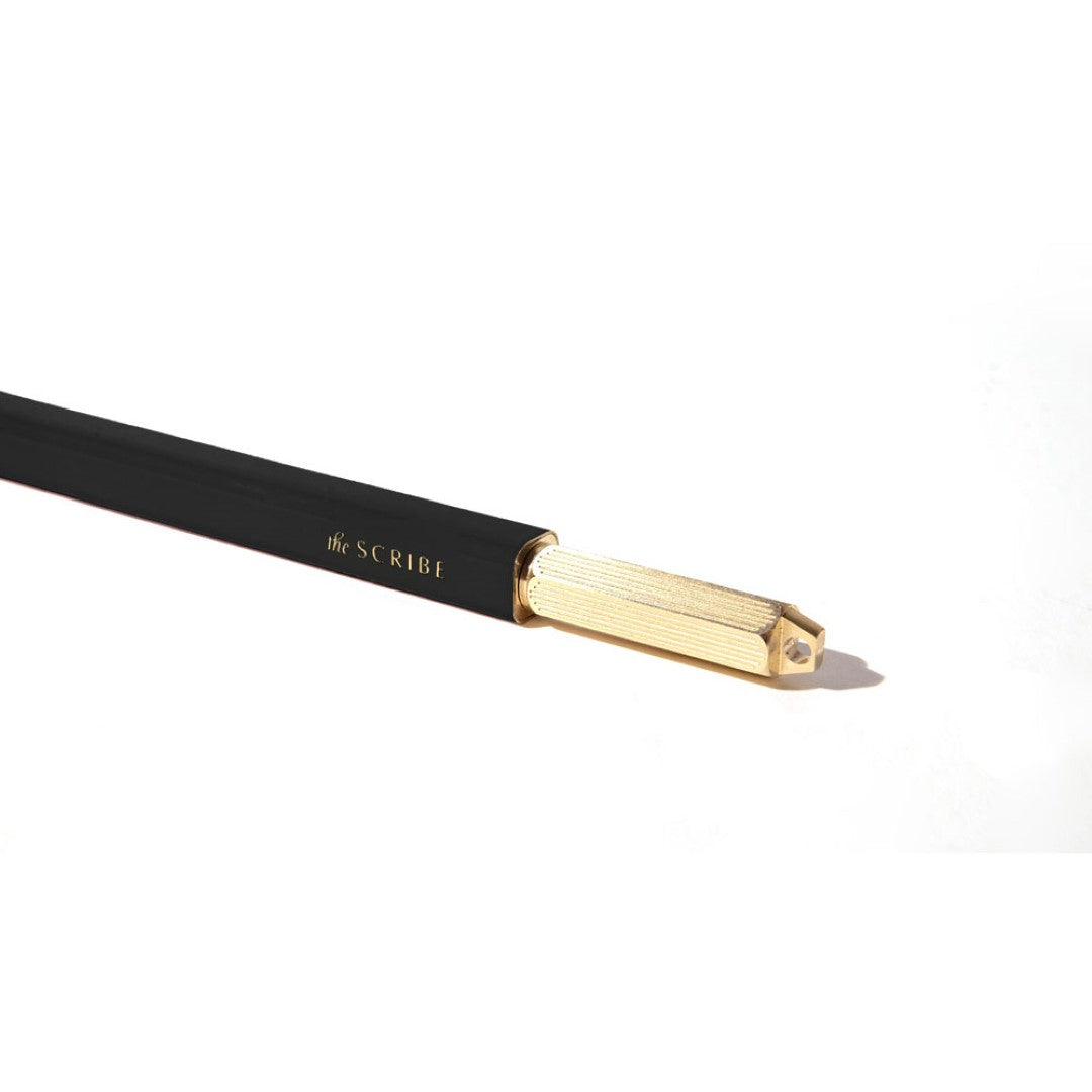 Luxurious Ferris Wheel Press ballpoint pen, The Scribe, with forged ferrous design, ensuring comfort and precision in writing.