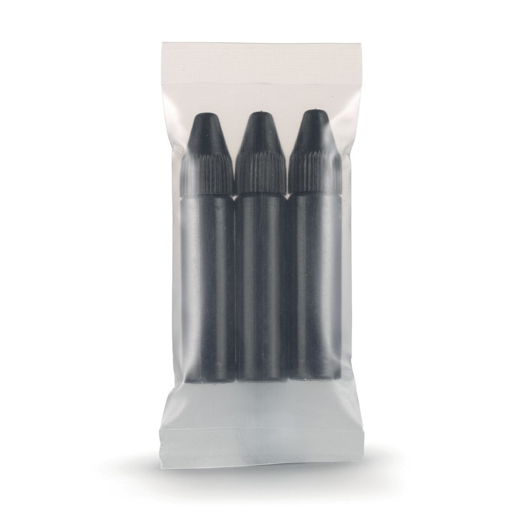 Pack of three Trodat ID Protector Roller Stamp ink refills for secure privacy stamping on glossy paper, lasting up to 100m.