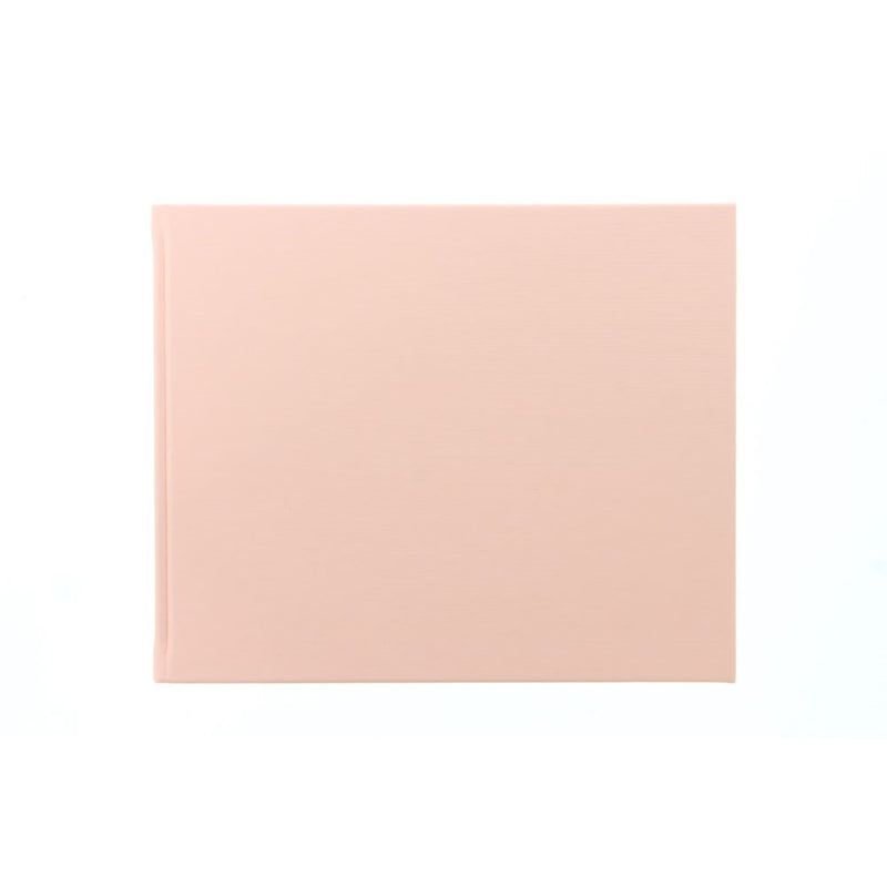 Letts Guest Book Quarto Pastel Peach