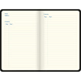 Letts Notebook Ruled Icon Black