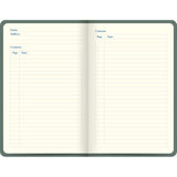 Letts Notebook Ruled Icon Green