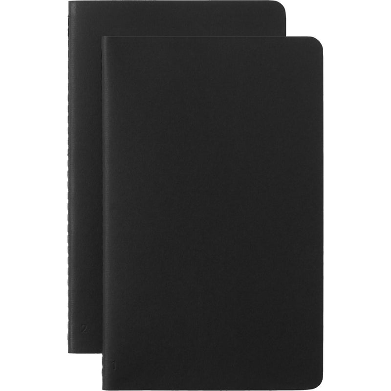 Moleskine Smart Cahier Journal Large Ruled Black Pack 2