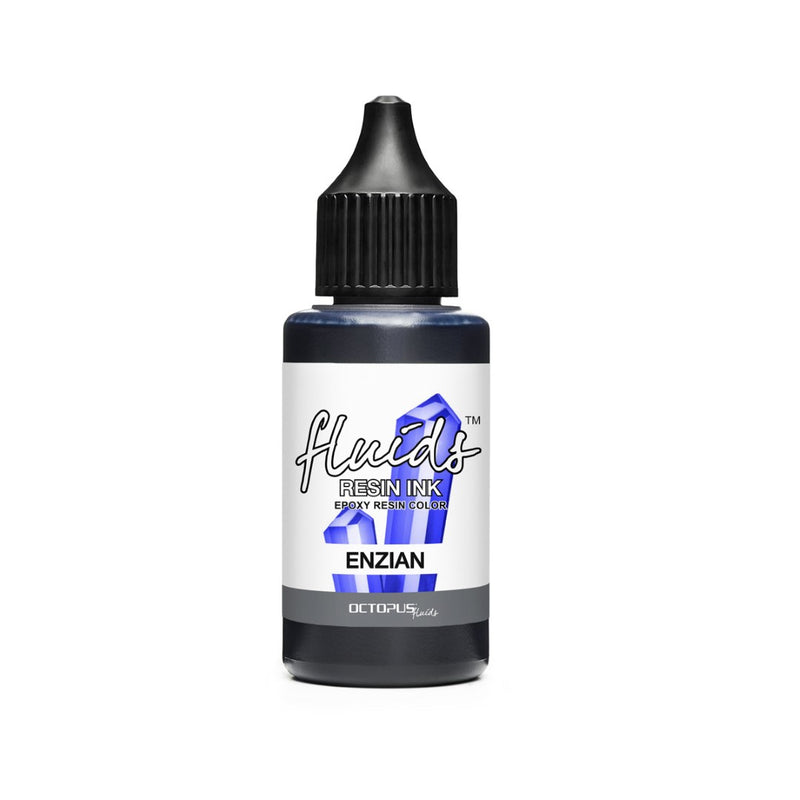 Octopus Fluids Resin Ink Enzian Blue 30ml