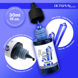 Vibrant Enzian Blue resin ink, 30ml, perfect for crafting stunning resin art and jewelry with rich, intense color.