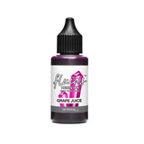 Vibrant Grape Juice Violet resin ink in a 30ml bottle, perfect for enhancing artistic resin projects and crafting.