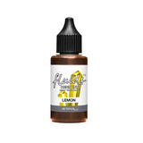 Vibrant Lemon Yellow Octopus Fluids Resin Ink in a 30ml bottle, ideal for coloring epoxy and crafting stunning resin art.