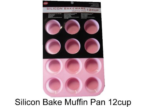 Silicon Bake Muffin Pan - 12 Cup (Set Of 3)