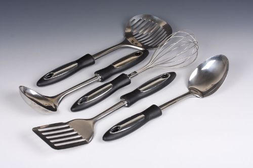 Kitchen Utensils - Stainless Steel (Set Of 6 Assorted)