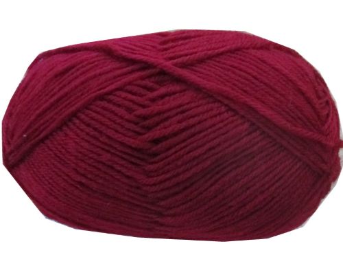Acrylic Yarn - 100g (Maroon)  - Set Of 6