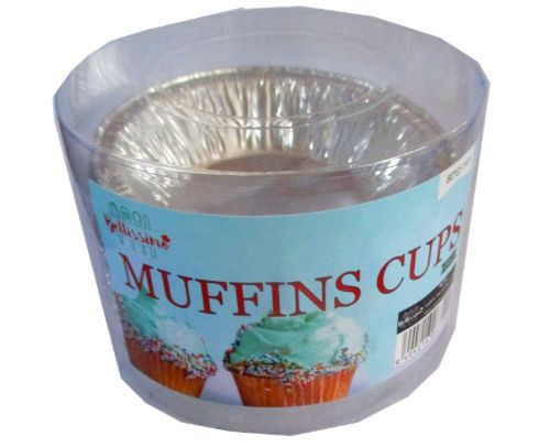 Foil Muffin Cups 80mm (120pcs)