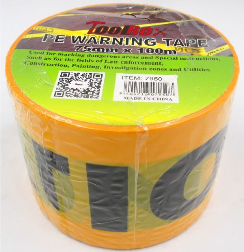 Caution Tape 100m (Set Of 6)