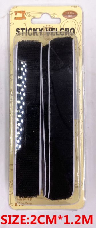 VELCRO - 120 x 2CM (12 Packs)