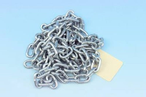 (Pail-49M) 1/4" Galvanised 6mm Chain
