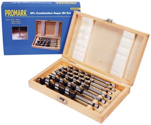 Promark Set-6 8-25mm No 6 Standard Auger Bit