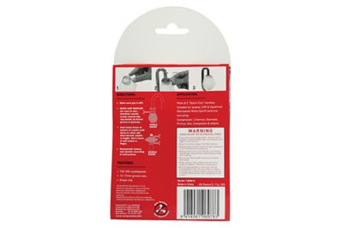 (Pkt-3) Campmaster 100-200CP Single End Clip-on Gas Lantern