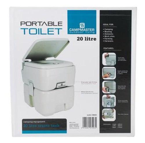 Campmaster 20 Litre Chemical Toilet
