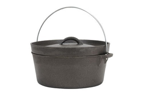 Campmaster 3.5L Dutch Cast Iron Lip Type Camp Oven