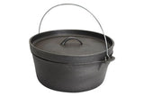 Campmaster 7.5L Dutch Cast Iron Lip Type Camp Oven