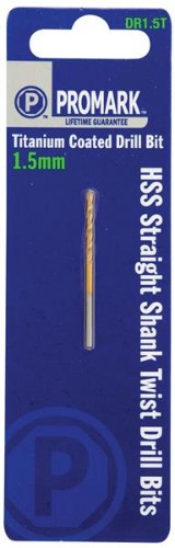 Sutton 1.5mm H/S Titanium Coated Drill
