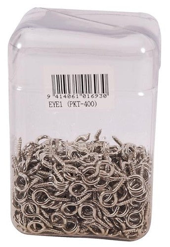 (Case-400) No 1 N/P Screw Eyes