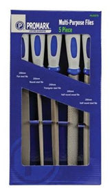 (5 pc) Promark Soft Grip Assorted File Set