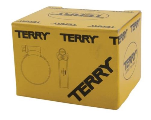 Terry No 12 9.5-12mm Aluzinc Hose Clips - Pack of 10
