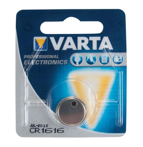 Varta CR1616 3 Volt Lithium Keyless Entry - Pack of 10