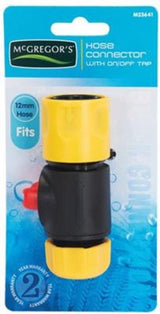 McGregor's Hose Connector with Manual Valve