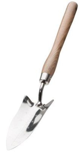 Mcgregor's FSCÂ® Ash Wood Transplanting Trowel (L/H)