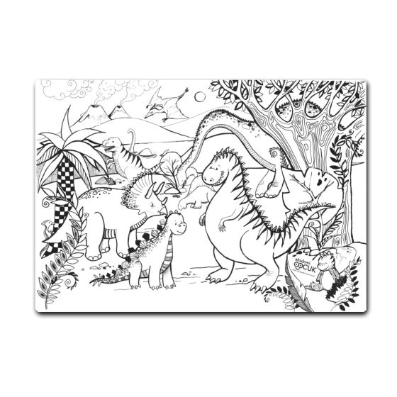 Funny Mat Large - Jurassic Age - Akademi