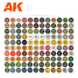 AK Interactive - 3 Gen Acrylics - Briefcase 120 Best Colours for Figures