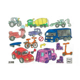 Funny Mat Small - Vehicles - Akademi