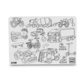 Funny Mat Small - Vehicles - Akademi