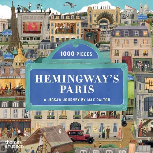 Hemingway’s Paris 1000-Piece Literary Jigsaw Puzzle