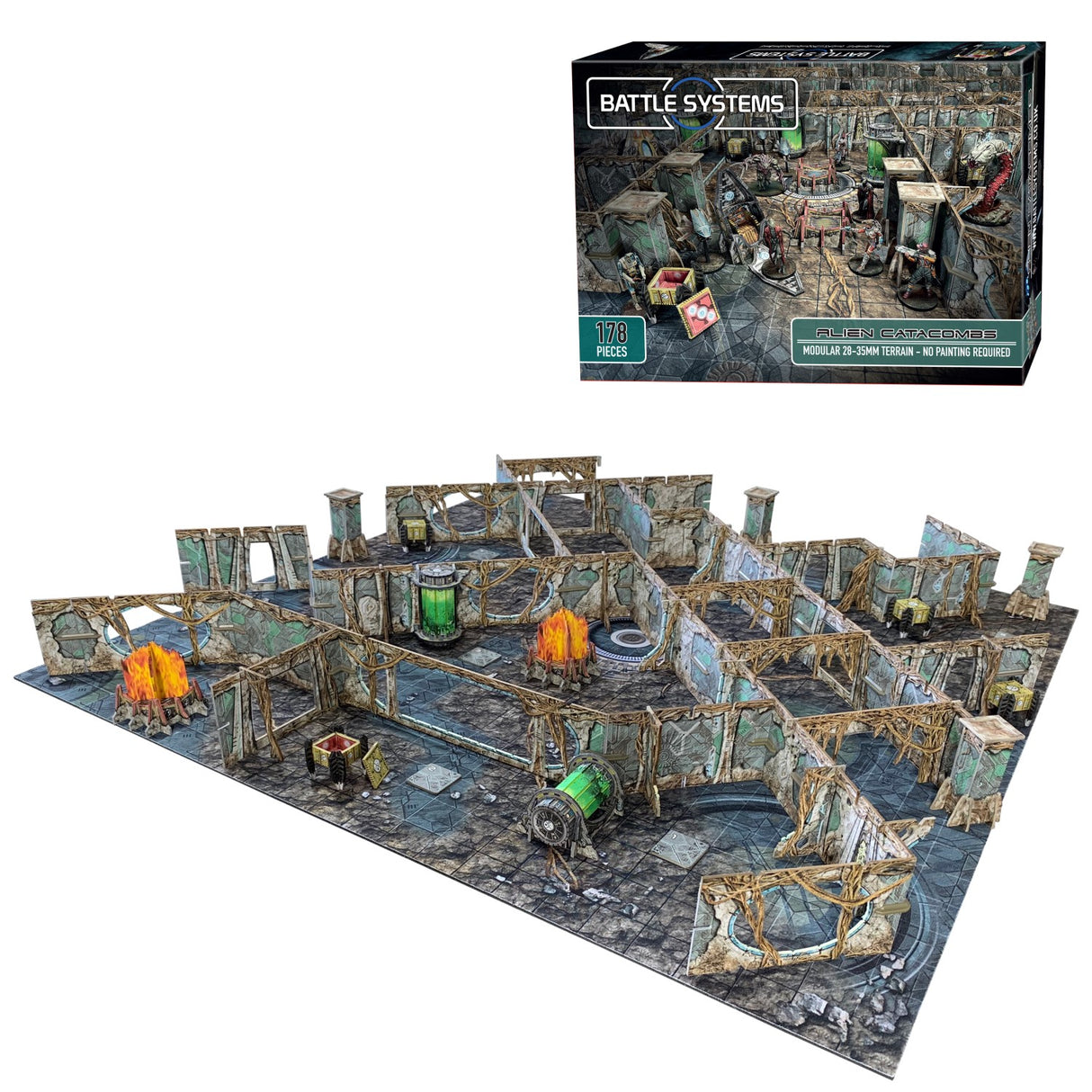 Battle Systems - Sci-Fi  - Core Sets - Alien Catacombs