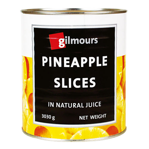 Gilmours Pineapple Sliced In Natural Juice a10