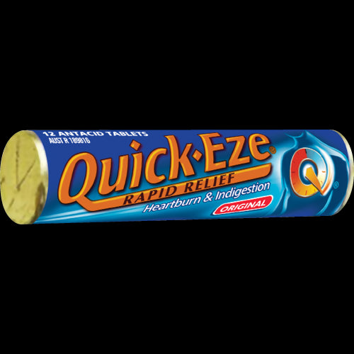 Quick-Eze Original Chewable Antacid Tablets 32 x 29g