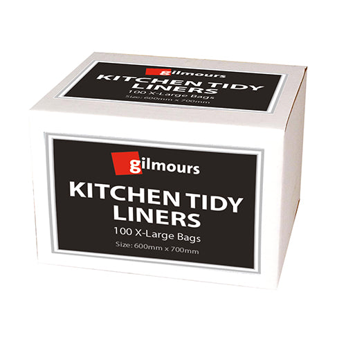 Gilmours Kitchen Tidy Liners Xlrg 100pk