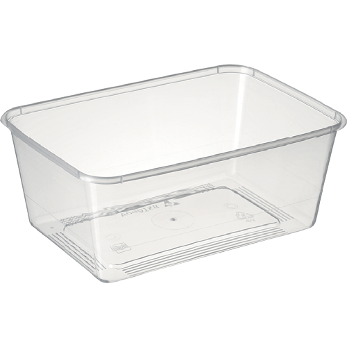 Bonson Container 1000ml Rectangular 50ea