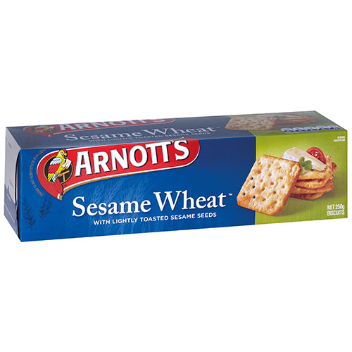 Arnott's Sesame Wheat Crackers 250g