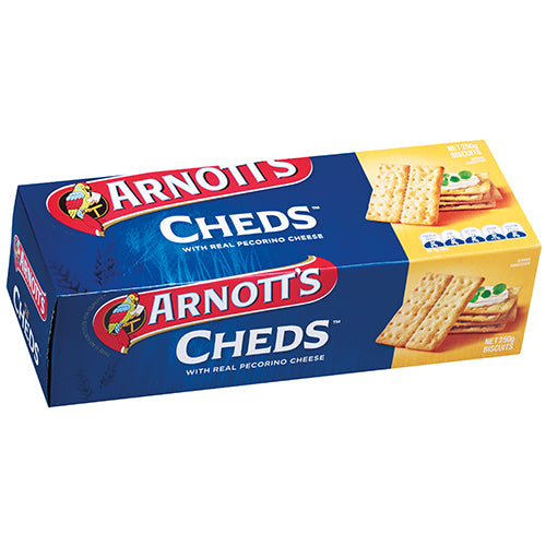 Arnott's Cheds Crackers 250g