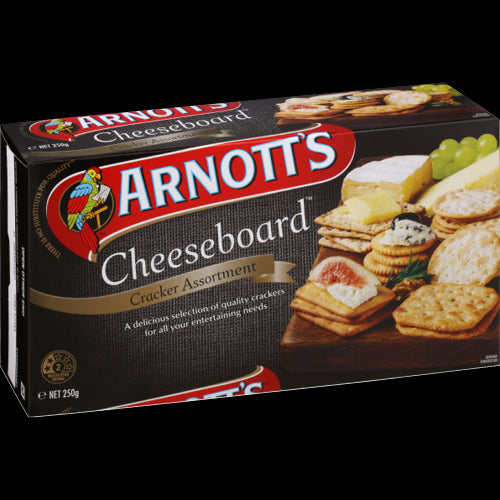Arnott's Cheeseboard Cracker Assortment 250g