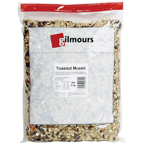 Gilmours Toasted Muesli 3kg