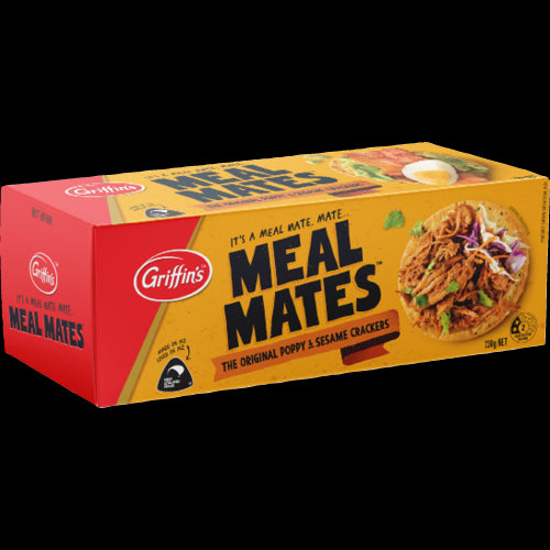 Griffin's Meal Mates The Original Poppy & Sesame Crackers 230g