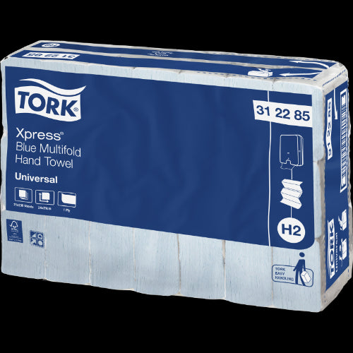 Tork Xpress H3 Slimline Blue 1 Ply Hand Towel 1pk