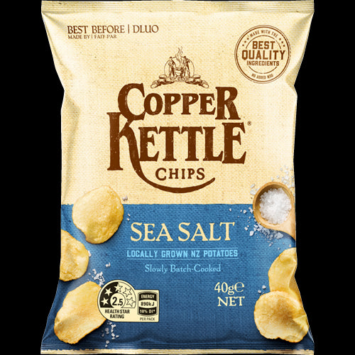 Copper Kettle Sea Salt Potato Chips 40g